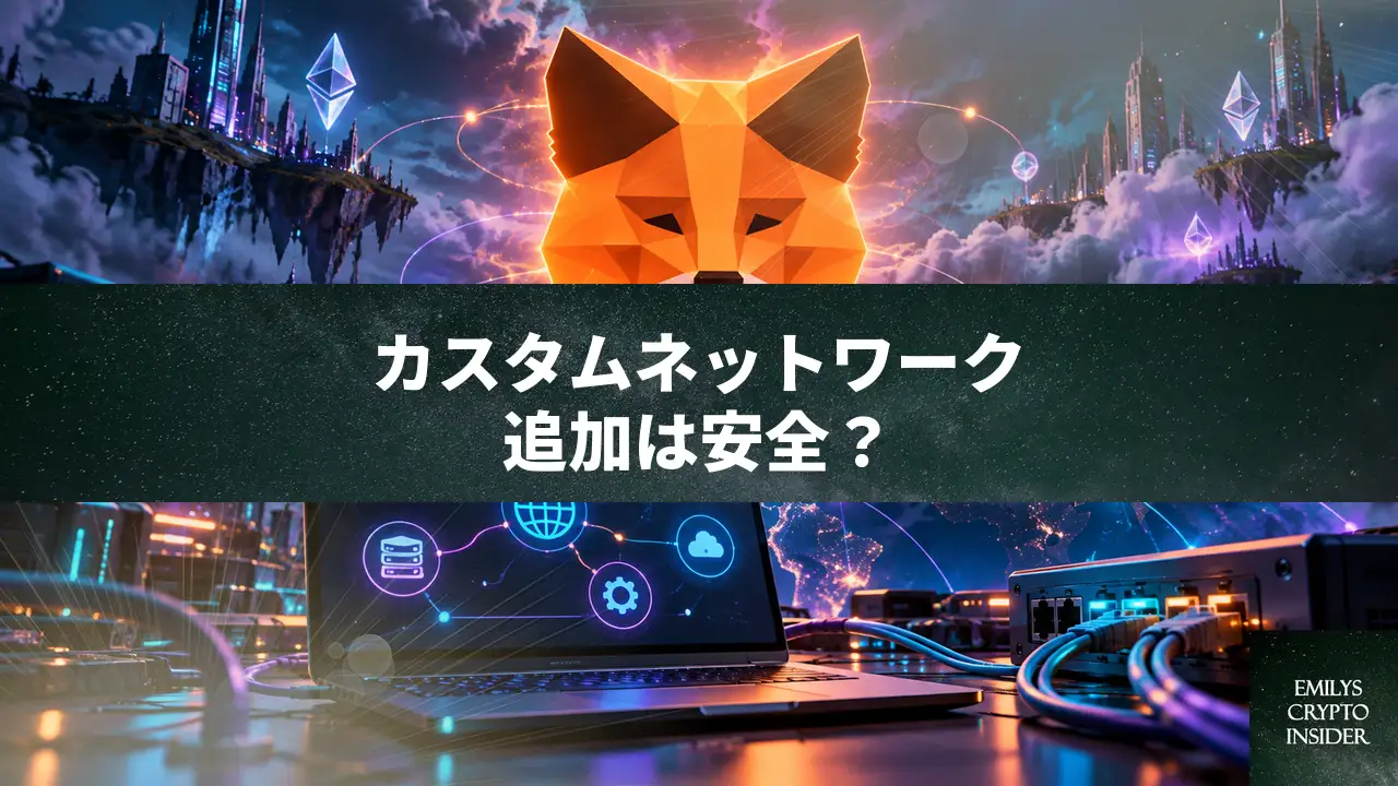 MetaMaskにカスタムネットワークを追加する安全性と確認ポイント