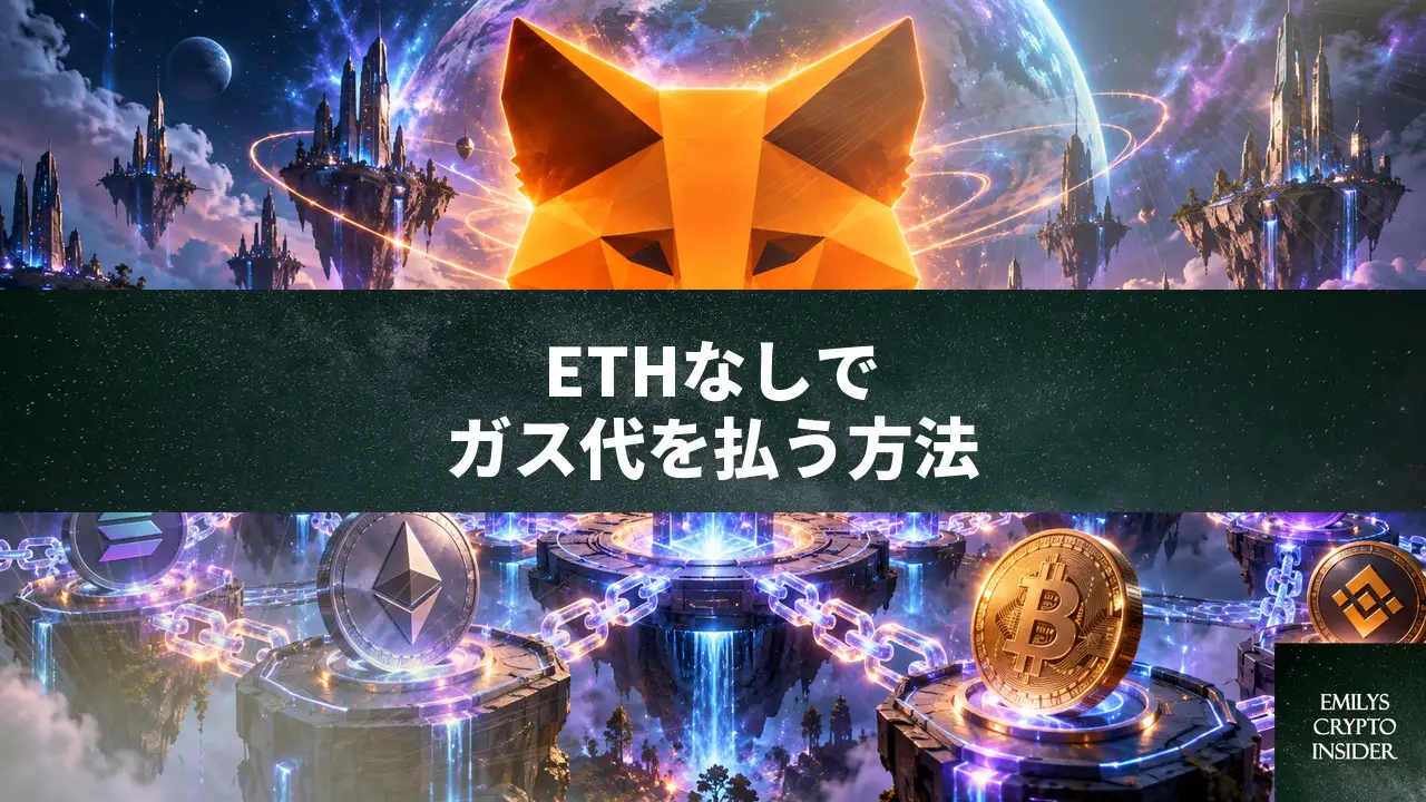 MetaMaskでETHなしでもガス代を払う方法と条件