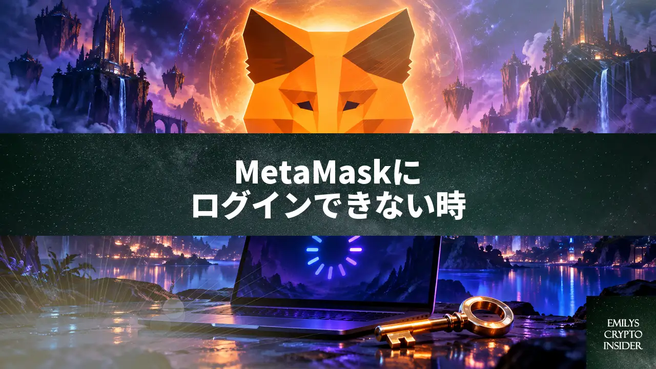 MetaMaskにログインできない時ローディングが繰り返す原因と直し方