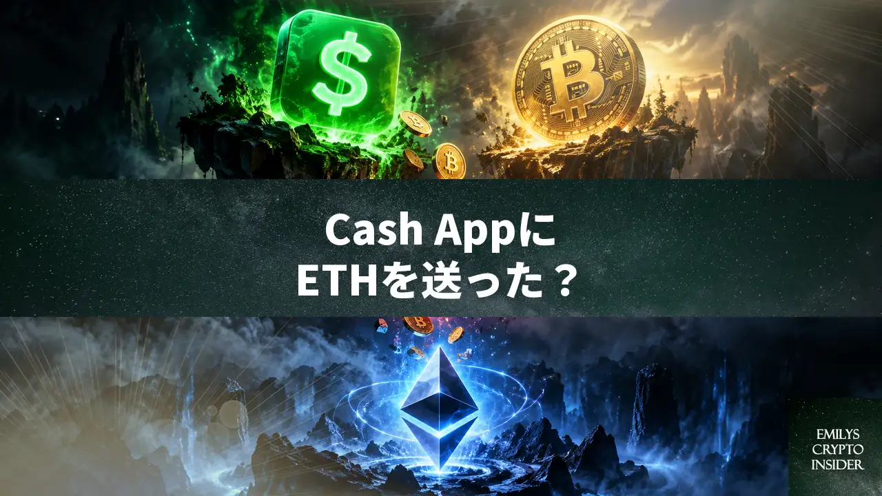 Cash AppにETHを送ってしまった時の対処法と復旧の可能性