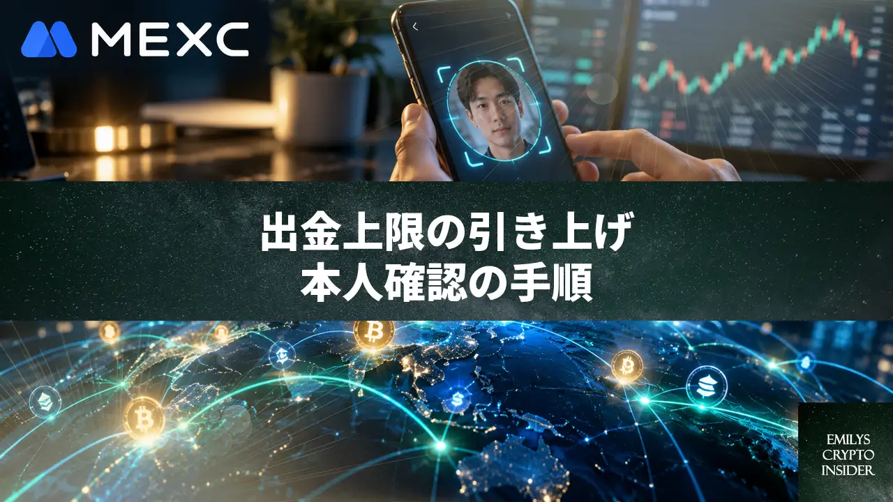 MEXCの出金上限を引き上げる方法、本人確認の段階と準備するもの
