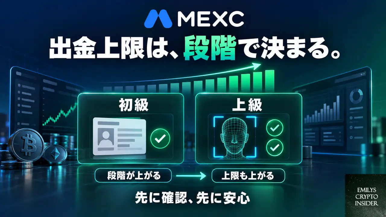 MEXCの出金上限は本人確認の段階で決まる