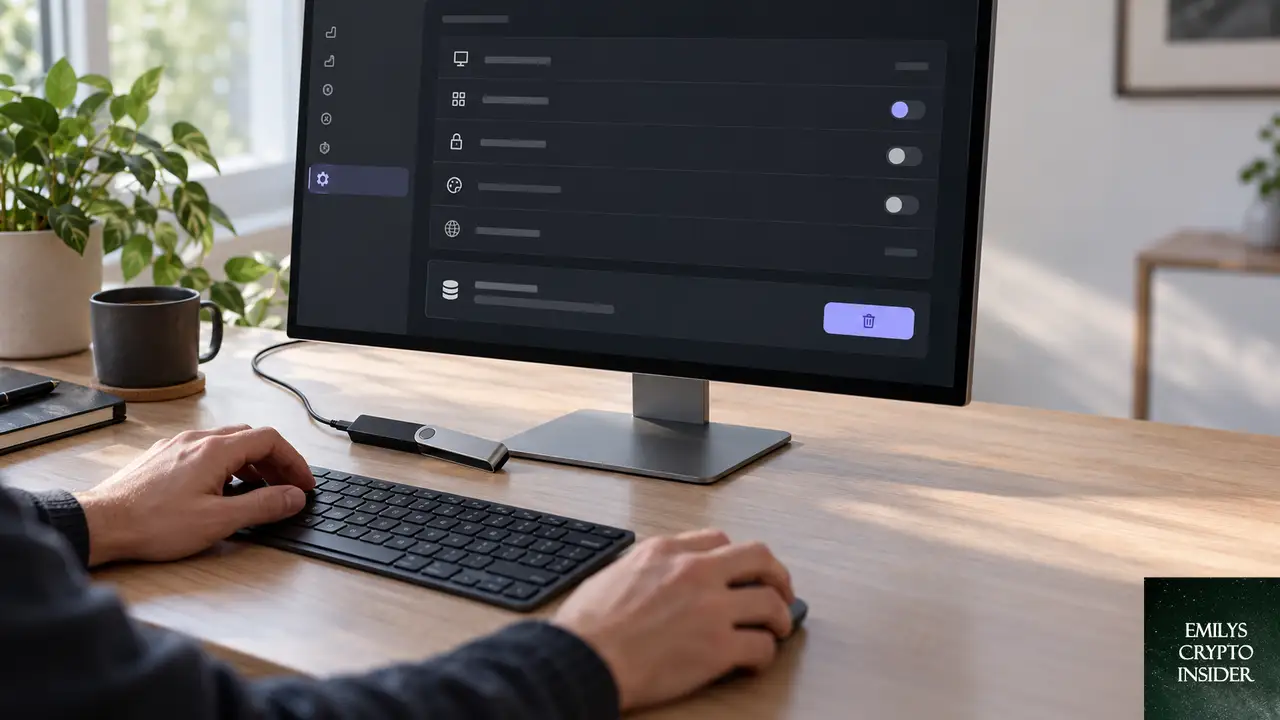 Ledger Liveのキャッシュをクリアして再同期する手順