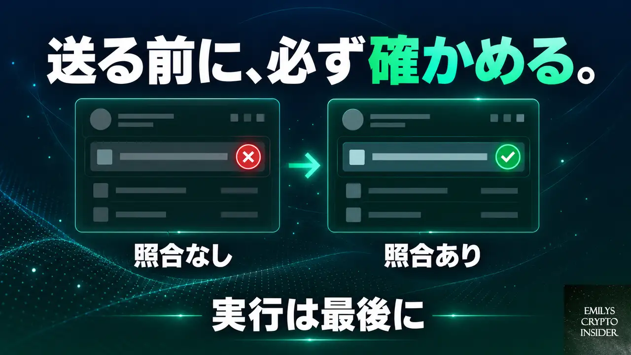 照合の窓口を使うとき何に気をつけるか