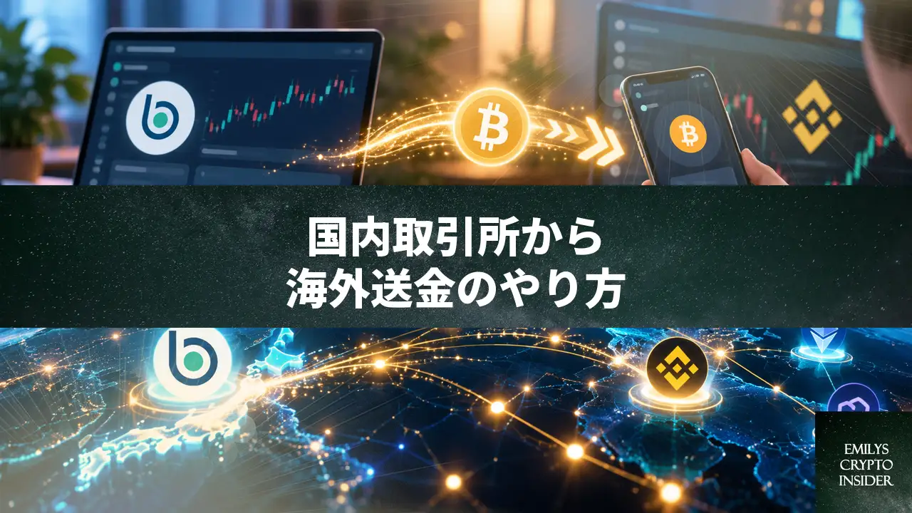 国内取引所から海外送金するやり方、送金前の確認と手順