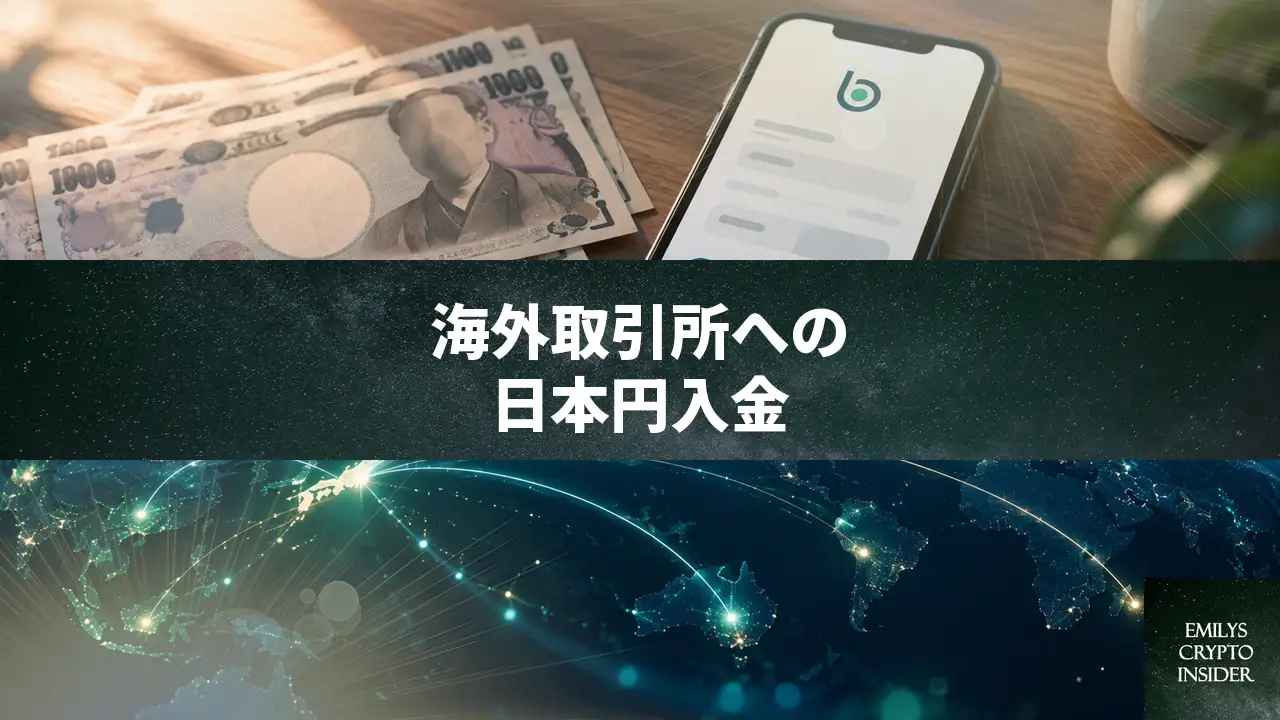 海外取引所へ日本円を直接入金できない理由と、国内取引所を経由する送金手順