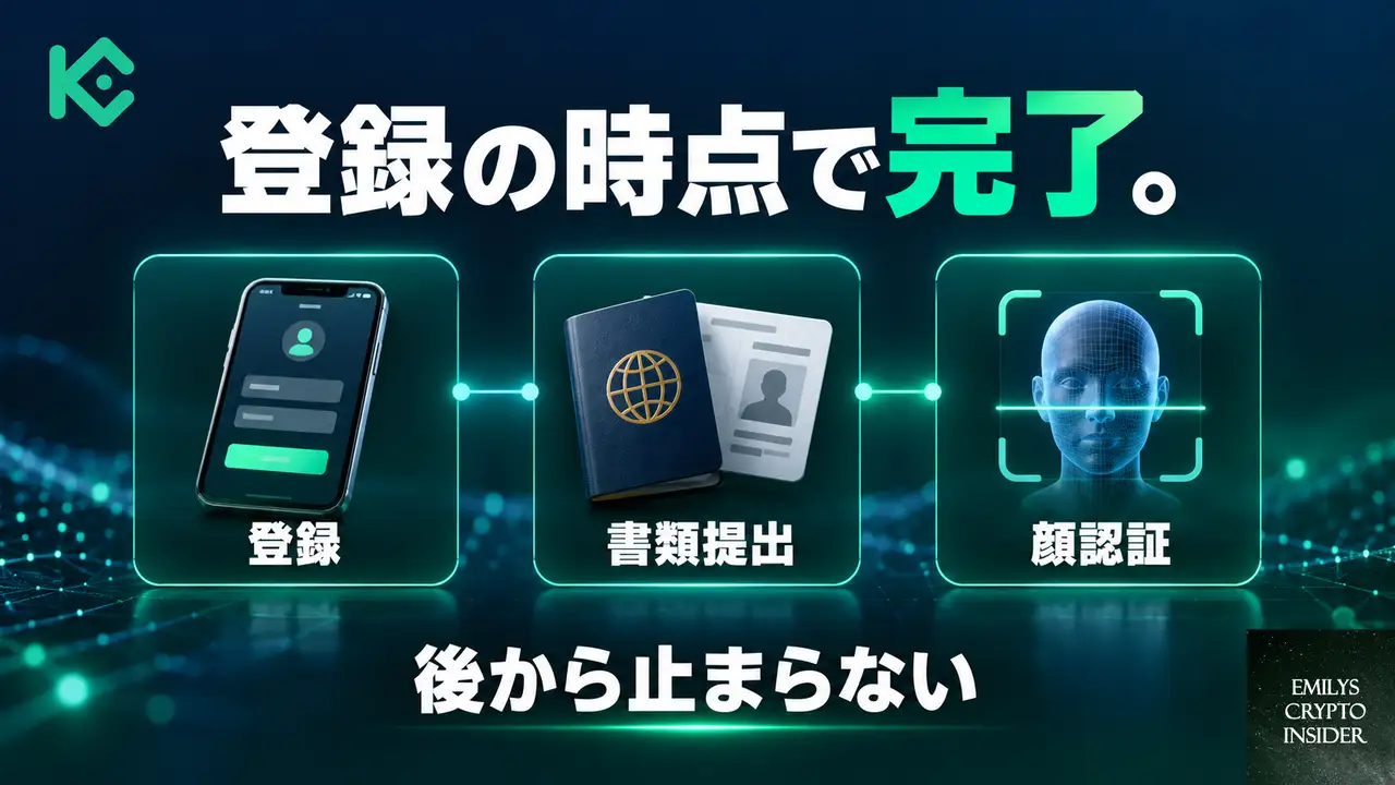 KuCoinの本人確認は事前に完了させる、機能制限を予防する方式