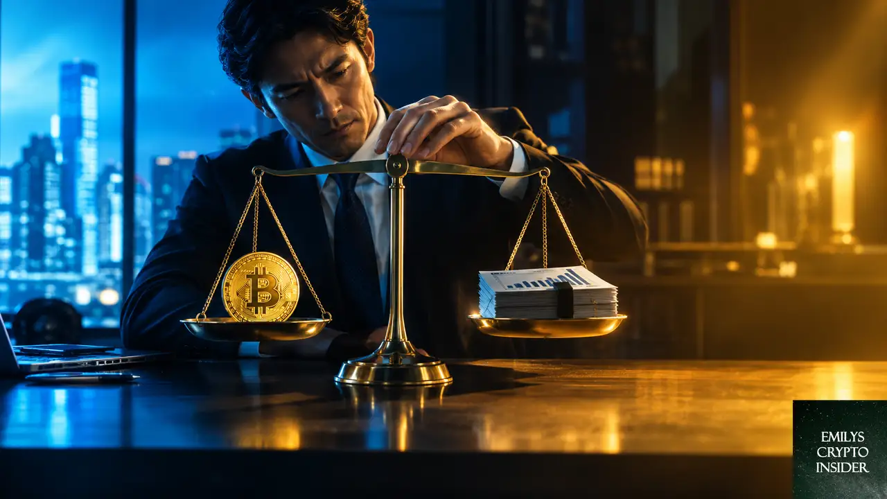自社株買いとビットコイン購入の綱引き