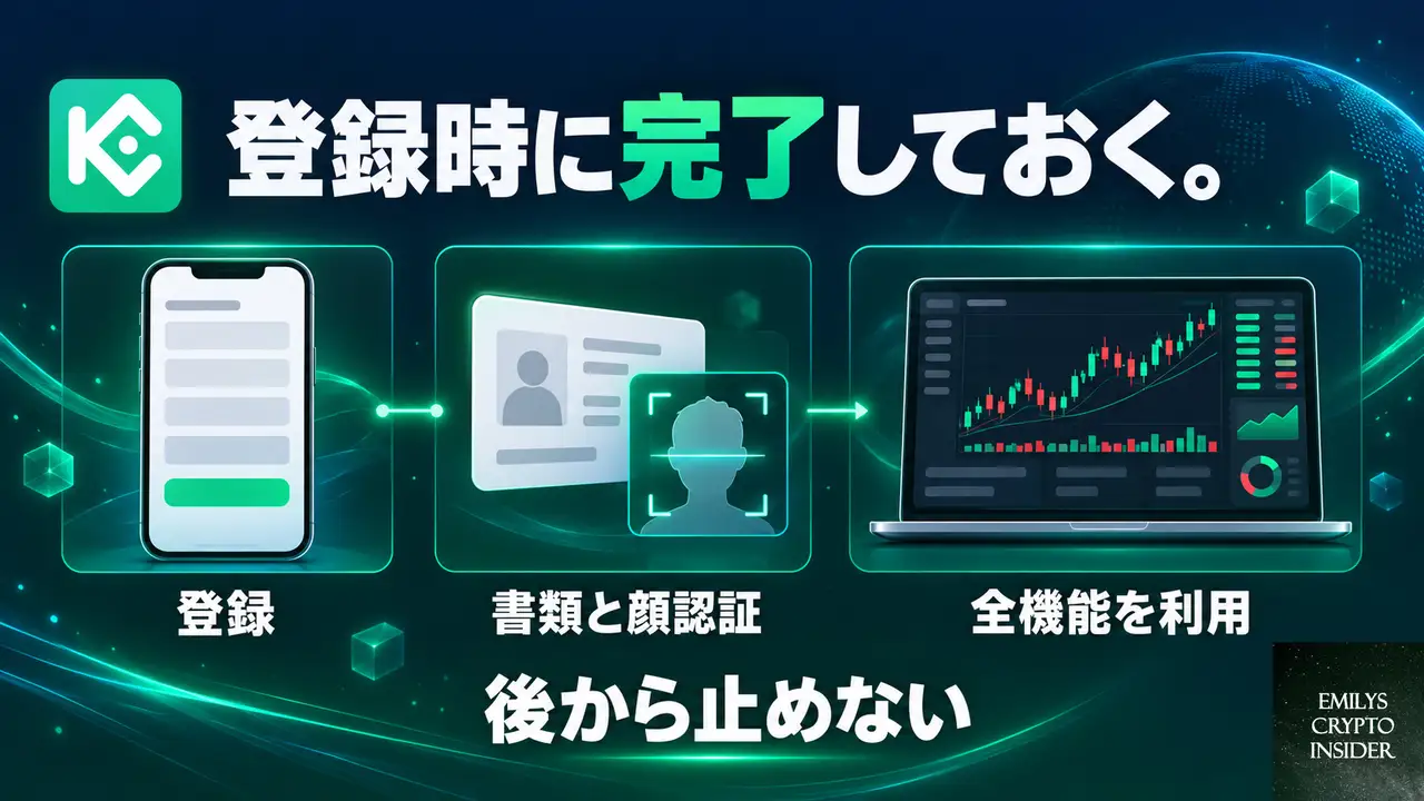 クーコインの本人確認は完了後の機能制限を防ぐ設計だ