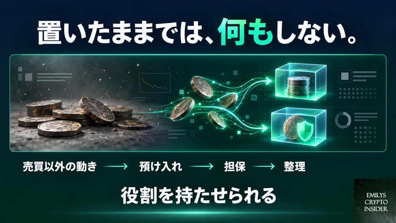 取引所に置いたままの資産は、なぜもったいないのか