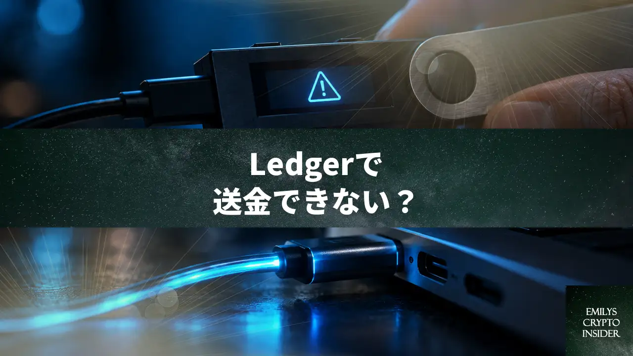 Ledgerで送金エラーが出て送れない時の原因と対処法