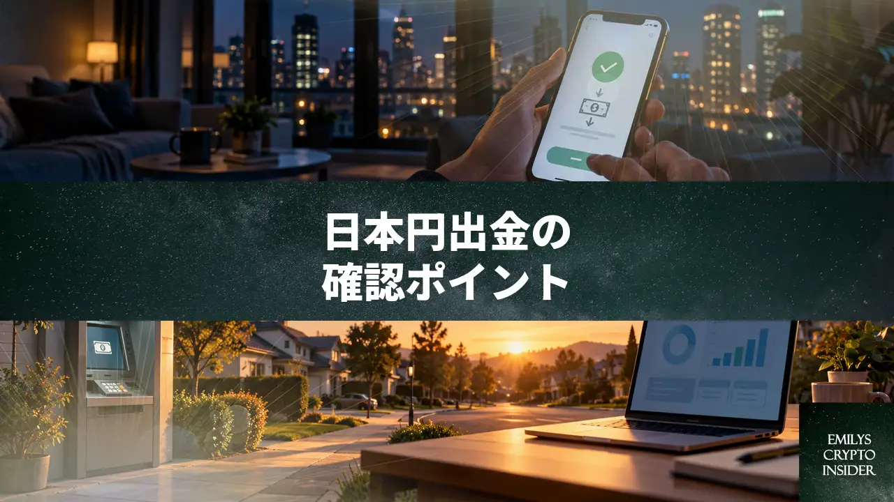 暗号資産の日本円出金は24時間可能、国内取引所で確認するポイント