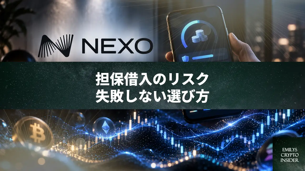 暗号資産の担保借入リスクを整理する、失敗しない運用先の見分け方