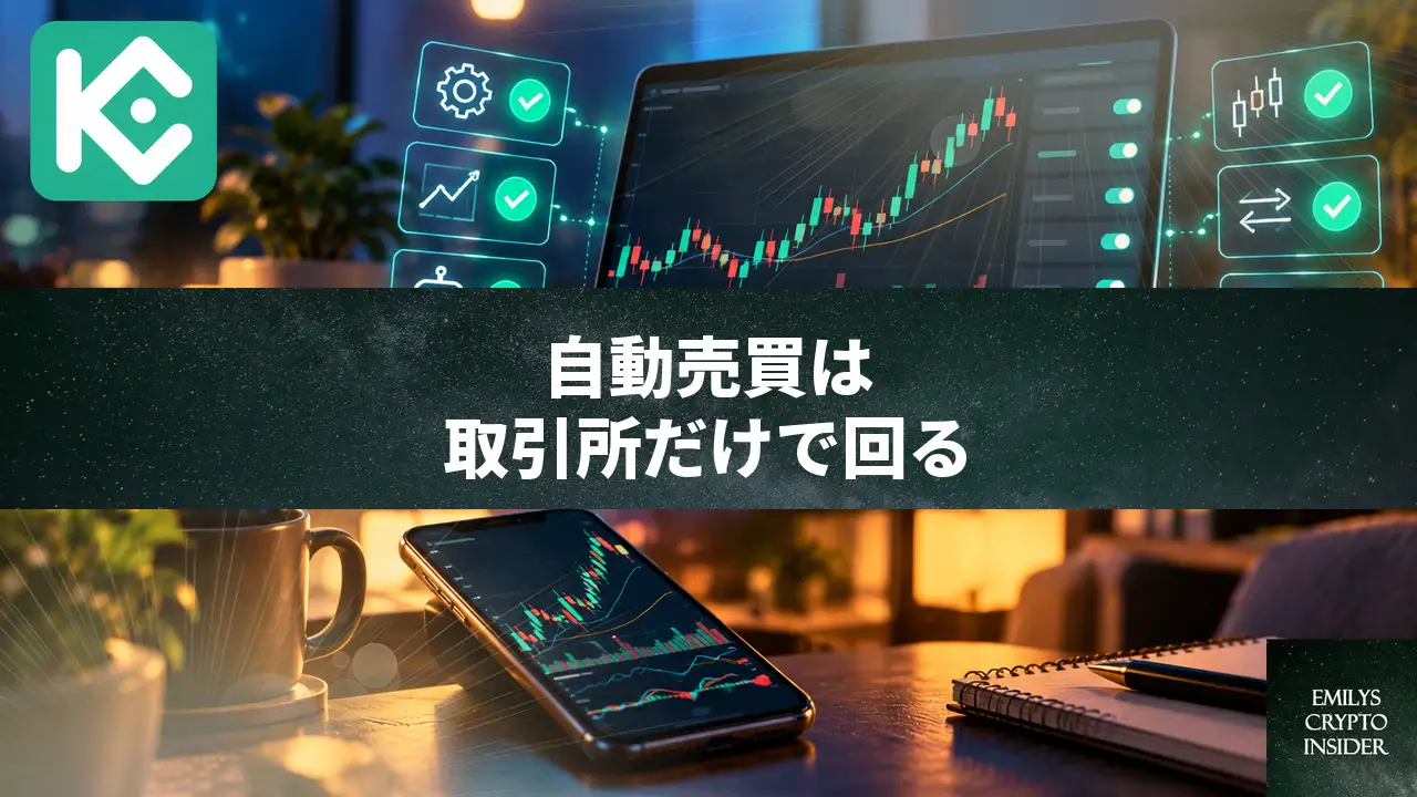 自動売買は外部ツールなしでできる、取引所の標準機能と始める流れ