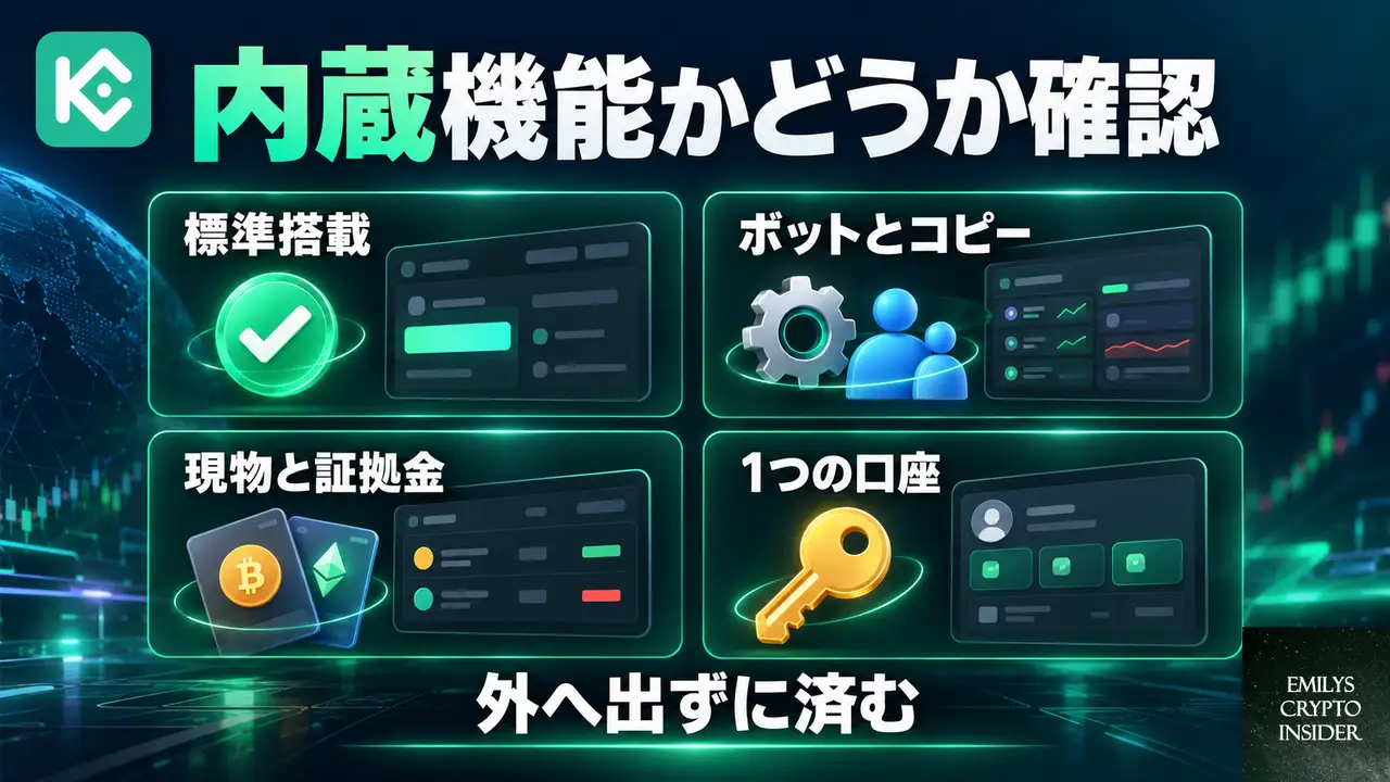 取引所選びで確認しておきたい点