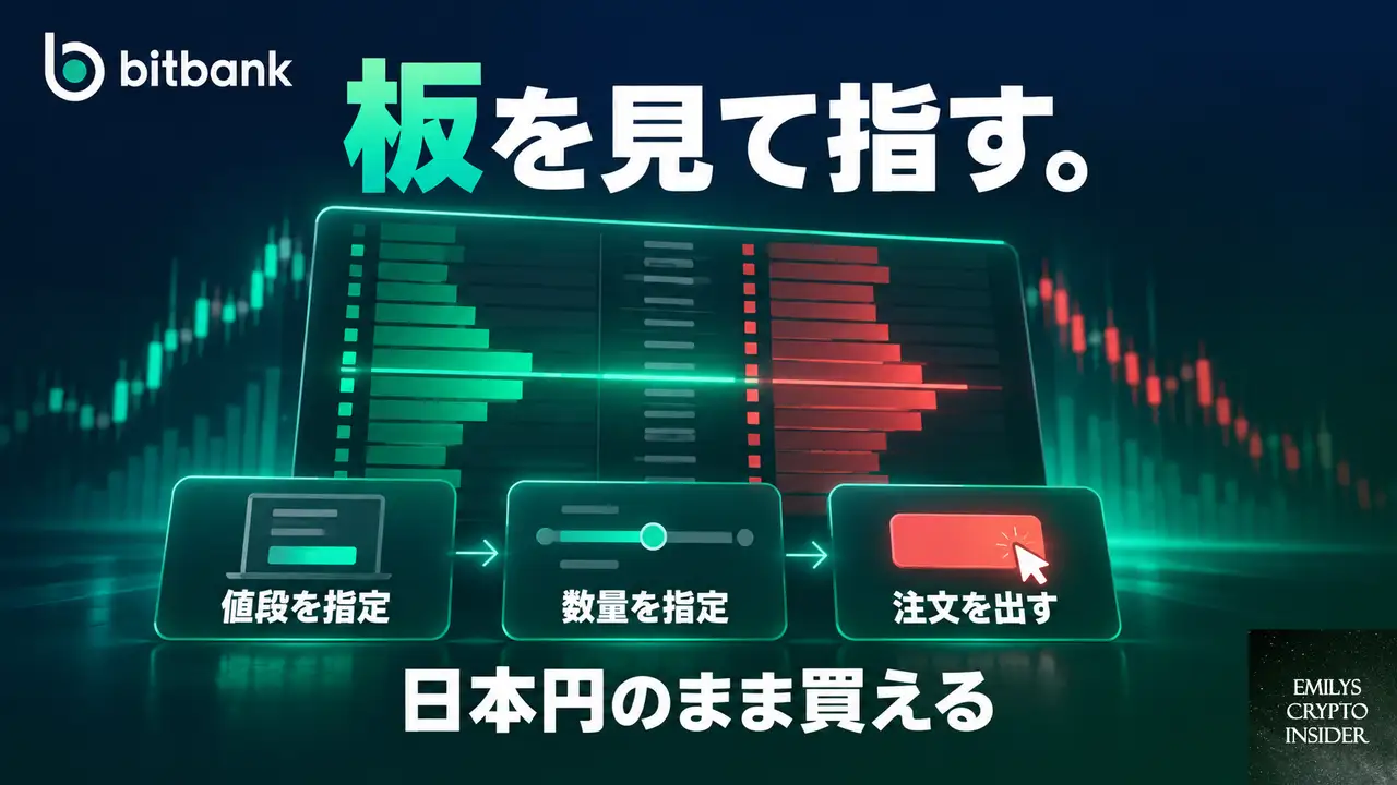 日本円を入金して暗号資産を買う
