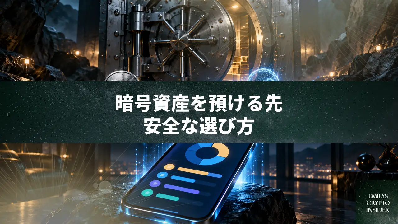 暗号資産を預けるサービスを安全に選ぶ、失敗しないための考え方