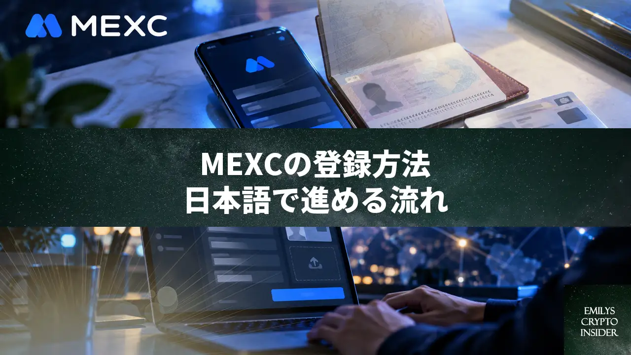 MEXCの登録方法を日本語で進める流れと最初に済ませること