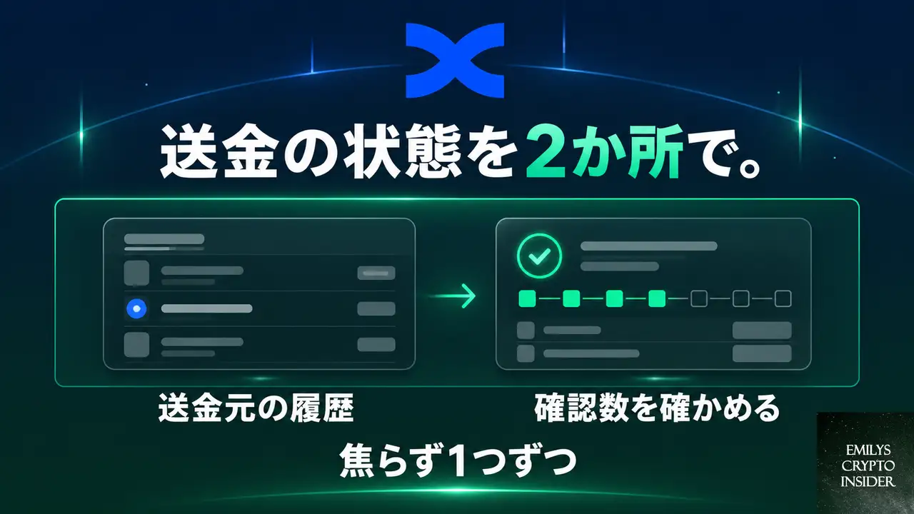 BingXで入金が反映されないときに最初に確認すること