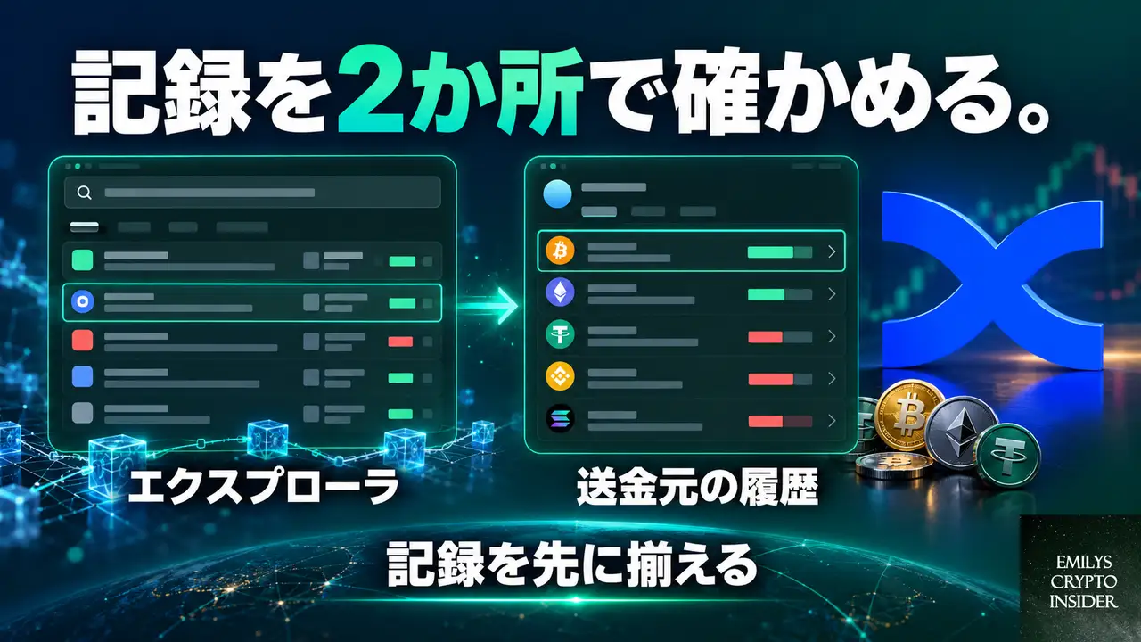 送金記録をどうやって確認するか