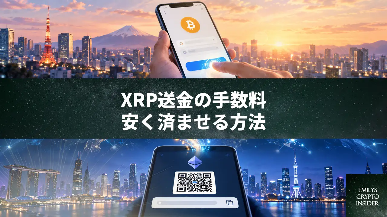 XRP送金の手数料を安く済ませる方法と国内取引所から送る流れ